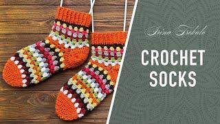 Crochet SOCKS  ШКАРПЕТКИ гачком