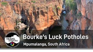 Bourkes Luck Potholes - A Natural Beauty in the Blyde River canyon, Mpumalanga South Africa