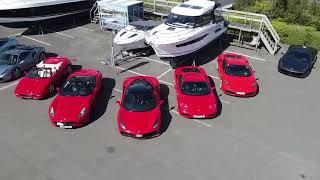 Ferrari Owners Club Come To Burton Waters Boat Sales