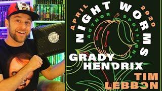 NIGHT WORMS UNPACKAGING | "Grady Hendrix & Tim Lebbon" (April 2020)