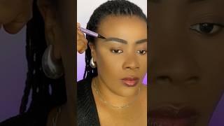 Eyebrows tutorial quick and easy natural eyebrow routine #eyebrows #makeup #beauty #shorts