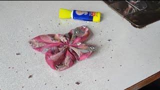 DIY butterfly clip//how to make butterfly clip//Made by Lata karlupia