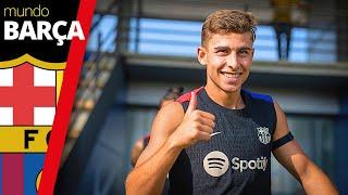 BARÇA | FERMÍN vuelve a la Ciutat Esportiva y realiza la primera sesión bajo las órdenes de FLICK