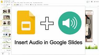 How to Insert Audio, Voice and Background Music in Google Slides