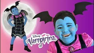 Disney Junior Vampirina Makeup Makeover Halloween 2018