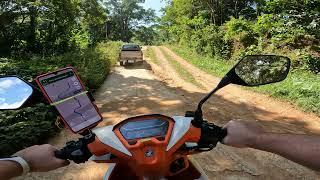 4K Phuket bike ride from Silp Village to Nui Beach and Black Rock Viewpoint