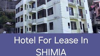 Hotel for lease in shimla. 18 rooms property with big kitchen and restaurent.