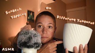 ASMR | Scratch Tapping on Different Textured Items