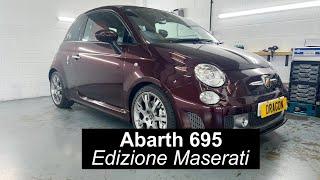 Abarth 695 – Edizione Maserati | Pandora Elite Car Alarm | Dragon Car Alarms| Self Tracking