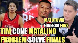 GINEBRA GANITO KA TALINO SI COACH TIM CONE | GINEBRA PROBLEM SOLVE | MATUTUWA ANG LAHAT !