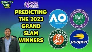 2023 WTA Grand Slam Predictions | QualityShot Tennis