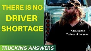 Truck driver shortage myth exposed | Trucking Answers