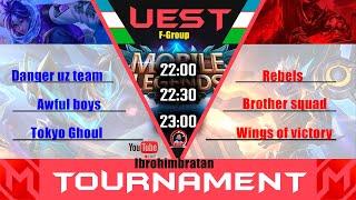 UEST  5day| Danger uz team vs Rebels | Awful boys vs Brother squad | Tokyo Ghoul vs Wings of victory