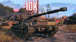 World of Tanks AMX 13 105  10K Damage 6 Kills & Sheridan 9.4K etc