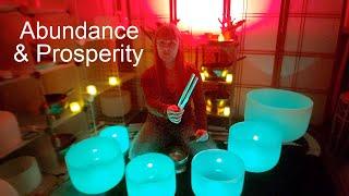 Sound Bath for Abundance & Prosperity | Deep Healing