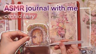 Orchid Fairy ‍️ | ASMR Art Journal With Me