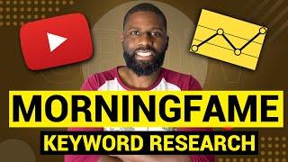 YouTube keyword research with Morningfame