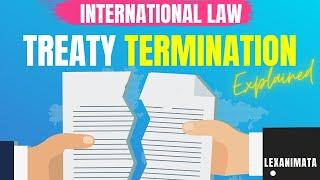 Vienna Convention Law of Treaties Treaty termination Suspension  VCLT International Explained