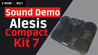 Alesis Compact Kit 7 Sound Demo | E-Drum Welt