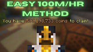 Easy 100m/hr Method | Hypixel Skyblock