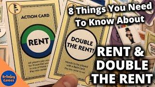 Rent & Double the Rent | Monopoly Deal Tips and Strategies