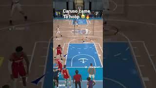 Caruso came to hoop ‼️ #youtubeshorts #nba2k22 #myteam #lakers #bulls #alexcaruso