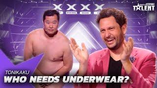 Who Needs Underwear with TONIKAKU? Crazy performance at France's Got Talent - Quarter Finals