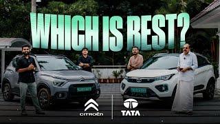 Citroen Ec3 or Nexon Ev ? Malayalam user review #electriccar #tatanexon #citroen