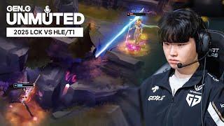 A Fresh Start | LCK Gen.G Voice | GEN vs HLE, T1