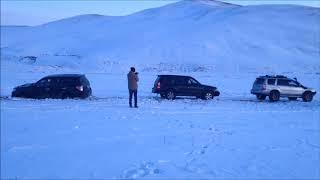 Subaru pulling compilation in Mongolia