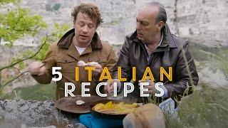 5 Italian Recipes With Jamie Oliver & Gennaro Contaldo