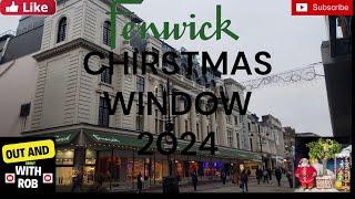 Fenwick 2024 Christmas Window: 'The Twelve Days of Christmas' Newcastle upon Tyne Uk