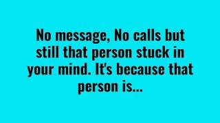 No Message No Calls And Still That Person Stuck..| Quotes