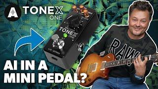 AI Tech in a Mini Pedal? - New TONEX One Modeller!