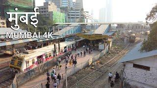 REAL Life Ambience in MUMBAI  - INDIA Walking Tour 4K (UHD)