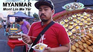 This is the Tastiest Burmese Street Snack | Mont Lin Ma Yar