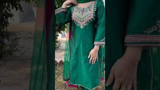 latest party wear punjabi suit #trending #fashion #ytshorts @rashmisotiya9280