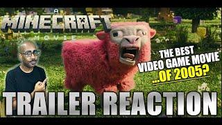 A MINECRAFT MOVIE TEASER TRAILER REACTION! The Best Video Game Movie of 2005? Jason Momoa Jack Black