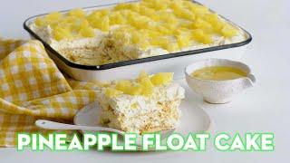 No-bake pineapple float cake | taste.com.au