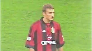 Andriy Shevchenko Debut for Milan vs Parma in Supercoppa 1999