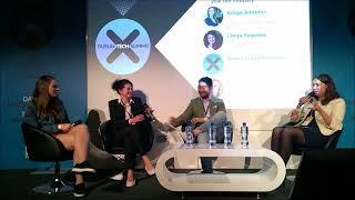 Dublin Tech Summit 2018. Panel discussion about future of the books