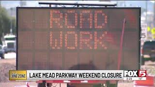 Lake Mead Parkway weekend closure detours