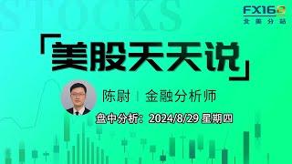 【美股天天说盘中分析0829】经济依然坚韧缓解市场担忧情绪 英伟达买传闻卖事实但未波及AI板块 #soxl #aapl #tsla #mu #panw #smci #pdd