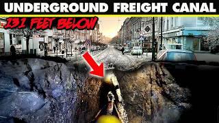 The Lost Underground Freight Canal | Exploring 131 Feet Below Ground by Boat