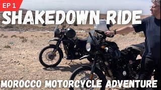 Morocco MOTO Adventure - Ep1 Renting Motorbikes in Marrakesh