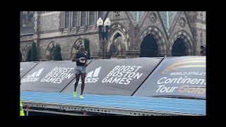 Yohan Blake, Noah Lyles, Grant Holloway, Van Niekerk Adidas Boston Boost Games 2021 (Warmup & Races)