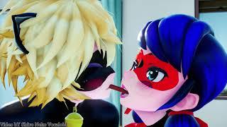 【MMD Miraculous】Pocky?【Ladybug×Chat Noir】【60fps】