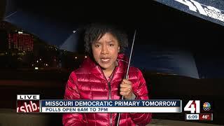 Missouri Democratic Primary tomorrow