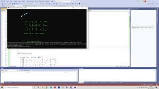 Змейка. Пример создание простой игры на C#.