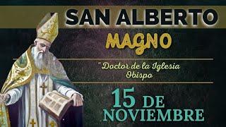 SANTO DE HOY   San Alberto Magno   Doctor de la Iglesia   15 DE NOVIEMBRE   SHAJAJ